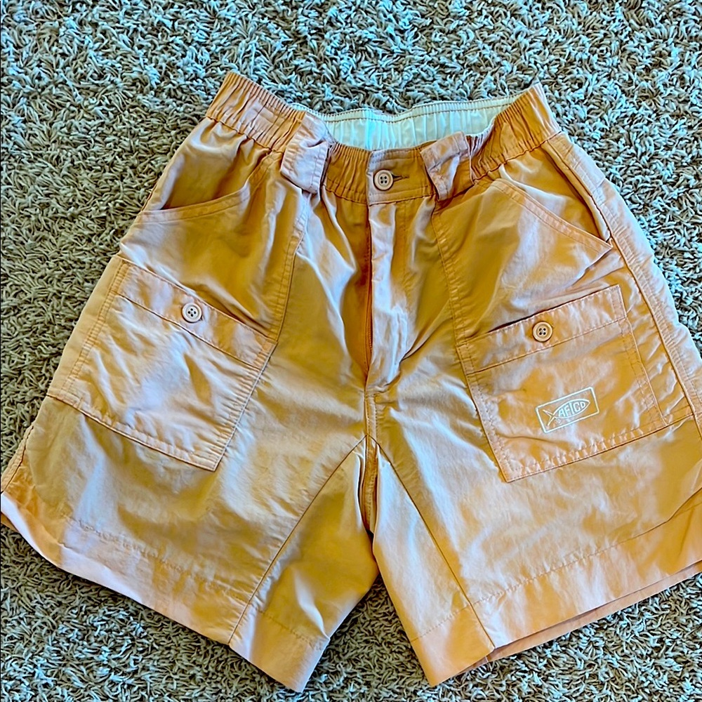 Aftco light orange/peach. Size 28 waist. Very good condi